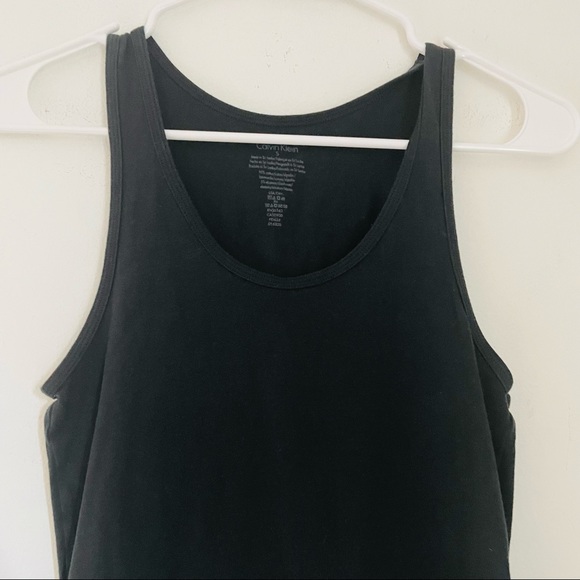CALVIN KLEIN Black Tank Top - Picture 5 of 9